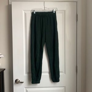 Dark Green Brandy Sweatpants